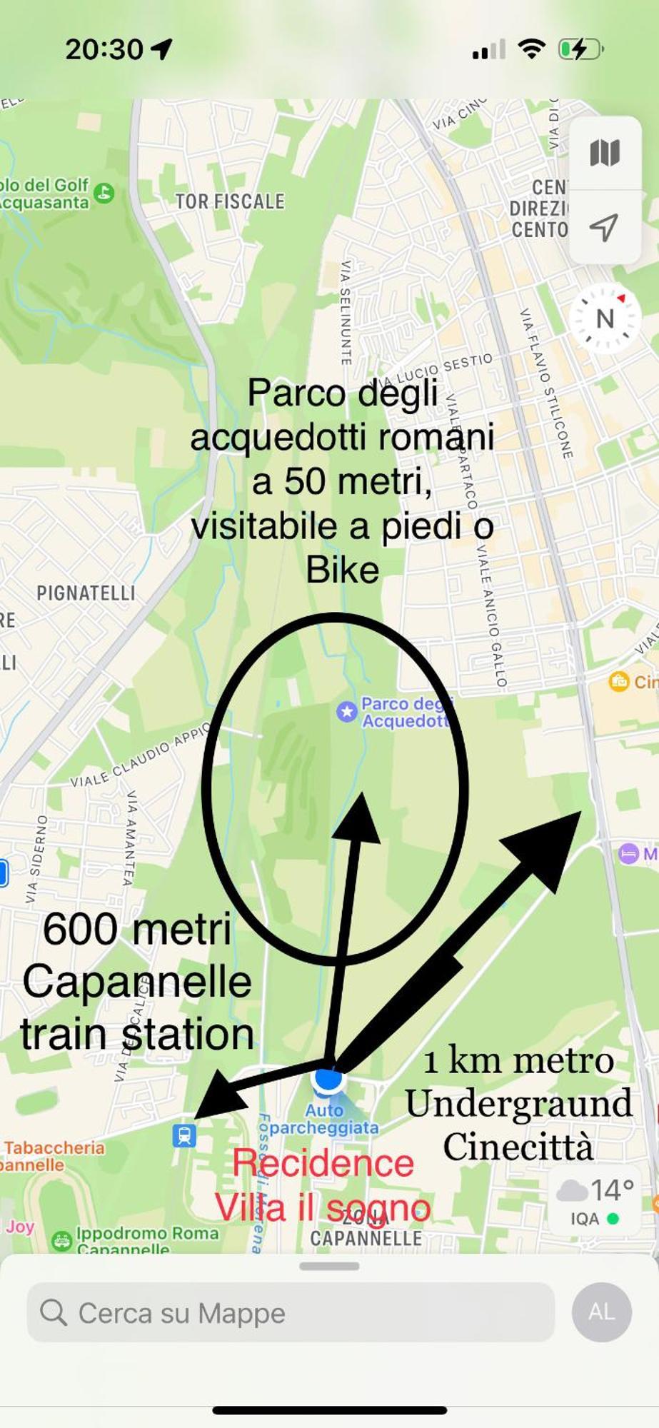Il Sogno Lägenhetshotell Rom